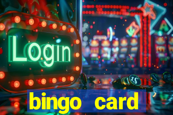 bingo card generator with pictures